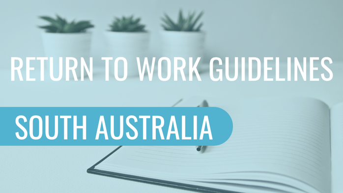Return To Work Guidelines South Australia